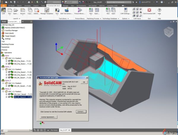 InventorCAM 2017 SP1 HF2 English for Autodesk Inventor Download