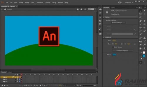 Adobe Animate CC 2018 Portable Free Download - Rahim soft