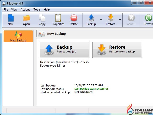 FBackup 7.0 Free Download