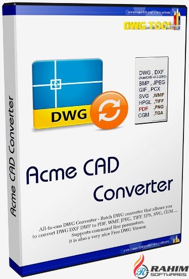 Acme CAD Converter 2018 Free Download