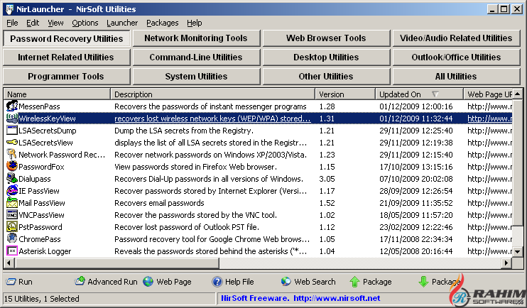 NirLauncher Package 1.20.19 Free Download