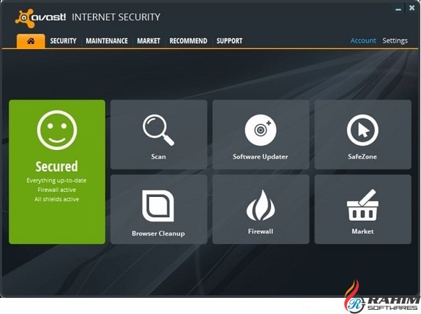 Avast Internet Security 17.8.2318 Free Download