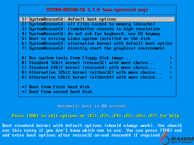 SystemRescueCd 5.1.2 Free Download