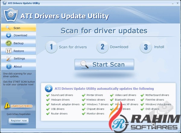 ATI Drivers Update Utility 2.1 Free Download