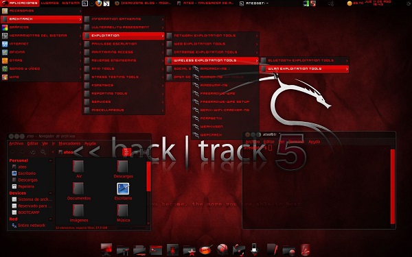 Backtrack 5 GNOME R3