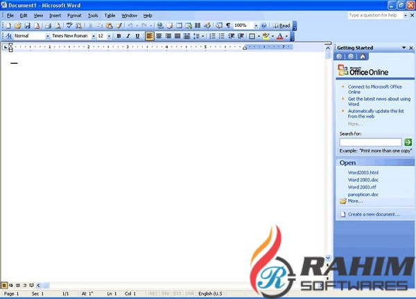 Office 2003 Free Download