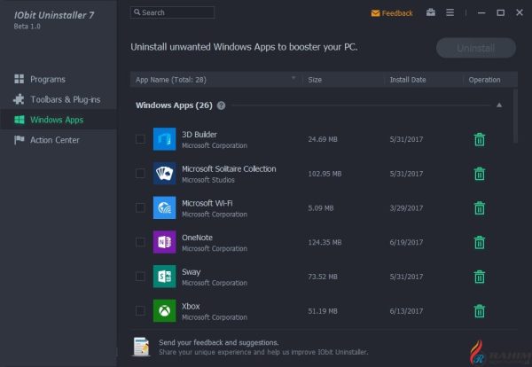 IObit Uninstaller Pro 7.2 Free Download