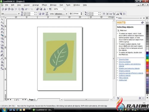 Tutorial: making of letter 'A' Logo in easy way in Corel X3 - YouTube-saigonsouth.com.vn