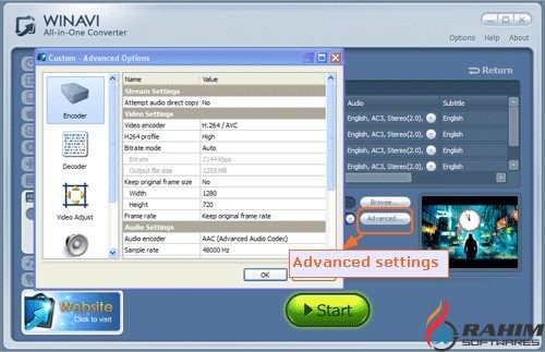 WinAVI Video Converter 11.6 Portable Free Download