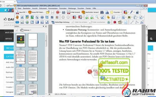 Nuance PDF Converter Professional Free Download