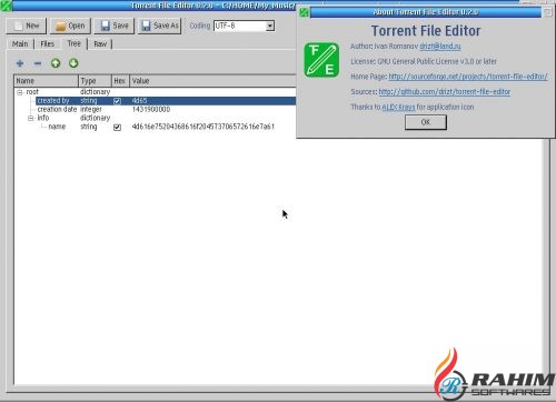 Torrent File Editor 0.3.1 Free Download