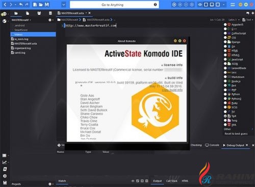 ActiveState Komodo IDE 11.0 Portable Free Download