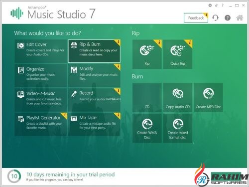 Ashampoo Music Studio 7.0 Portable Free Download
