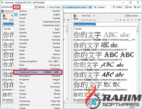 FontViewOK 4.56 Free Download