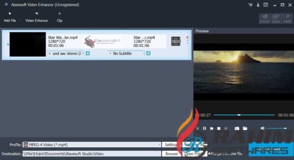 Aiseesoft Video Enhancer 9.2.18 Portable Free Download