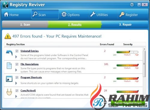 Registry Reviver 4.19 Portable Free Download
