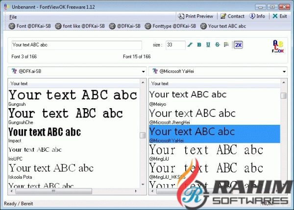 FontViewOK 4.56 Free Download