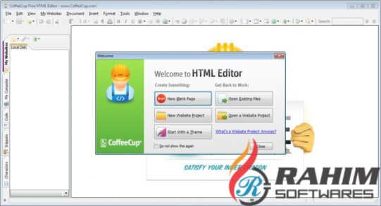 CoffeeCup HTML Editor 16.1 Free Download