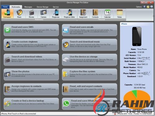iDevice Manager Pro Edition 7.4 Free Download