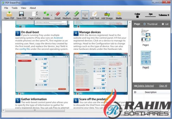 PDF Eraser Pro Portable Free Download