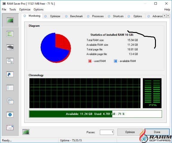 RAM Saver Professional 18.0 Portable Free Download