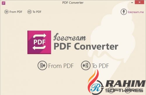 Download Icecream PDF Converter 2.7 Portable