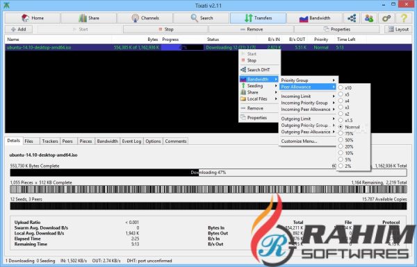 Tixati 2.5 Portable Free Download