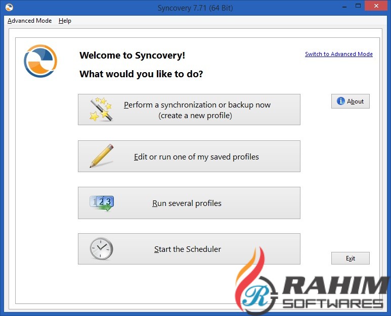 syncovery login