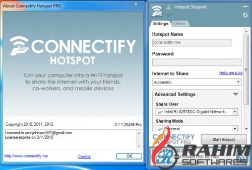 Connectify hotspot 2018 full