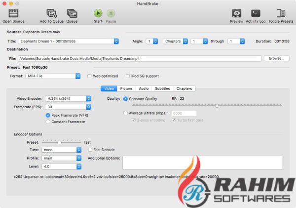 Titer HandBrake 1.0 Portable Free Download