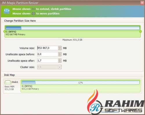 IM Magic Partition Resizer Unlimited 3.5 Portable Free Download