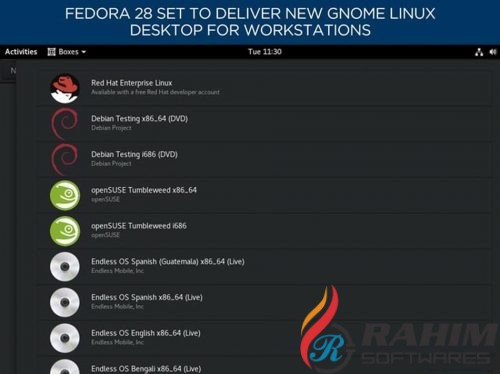 Fedora 28 Free Download
