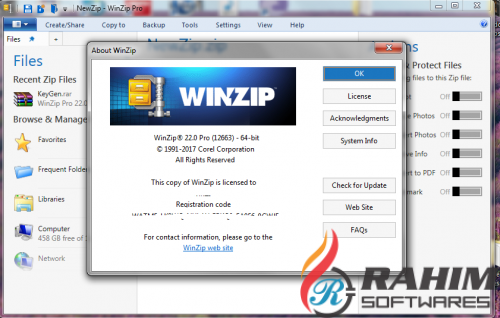 WinZip Latest Version Free Download