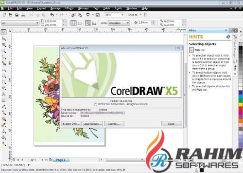 Download Coreldraw X6 Portable Idws