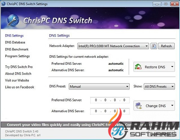 ChrisPC DNS Switch 4 Free Download (1)