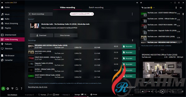 Audials One 2019.0.1 Free Download With Latest Version