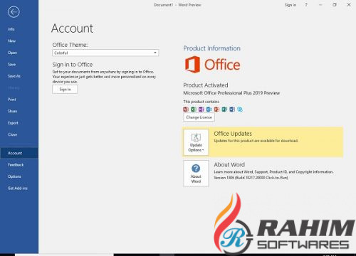 download office 2019 64 bit