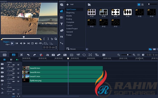 corel videostudio ultimate x10 reaping video clips