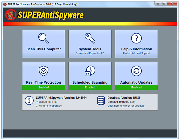 SUPERAntiSpyware Pro X 10.0.1258 Portable