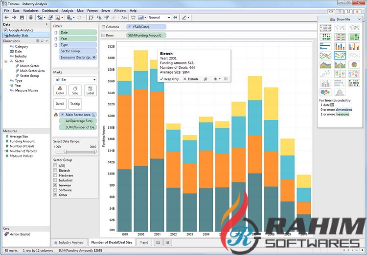 Tableau Desktop Pro 2019 Portable