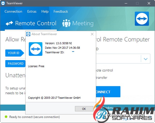 TeamViewer Corporate 13.0 Portable Free Download