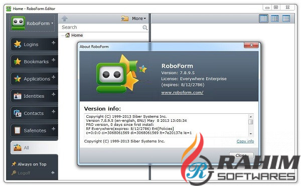 AI RoboForm Enterprise 7.9.32 Free Download