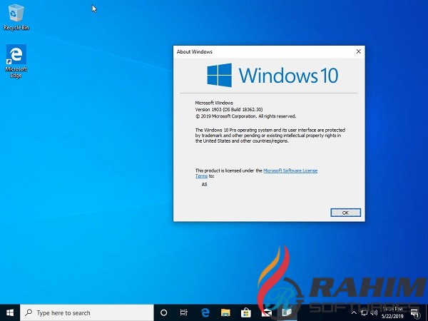 Windows 10 RS6 AIO 1909 October 2019 ISO Free Download