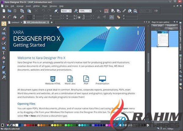 Xara Designer Pro X 16.3 Portable Free Download