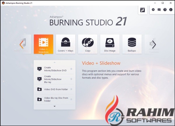Ashampoo Burning Studio 21 Portable Free Download