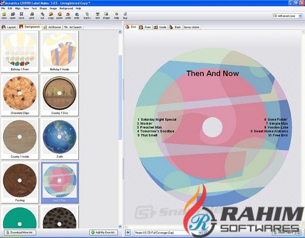 CD Label Designer 2020 v7.2 Free Download