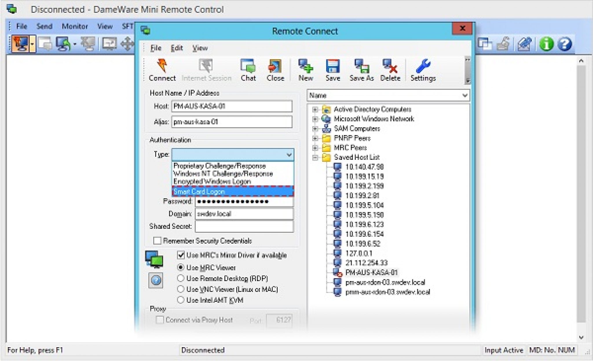 DameWare Remote Support 12.3.0.42 for windows instal