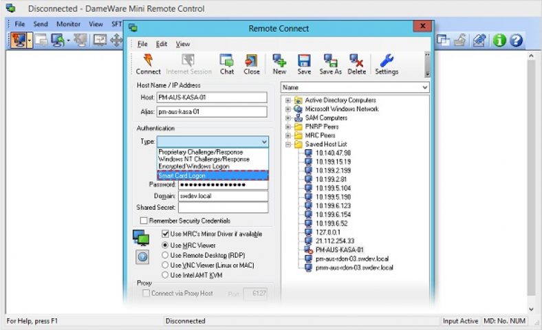 DameWare Remote Support 12.3.0.42 download the new for windows
