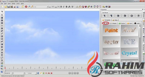 Aurora 3D Animation Maker 20 Portable Free Download - Rahim soft