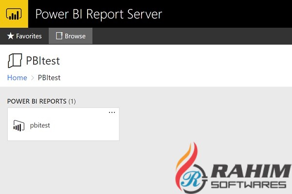 Power BI Report Server January 2020 Free Download